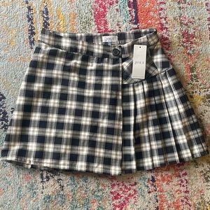 Jolt plaid skirt
